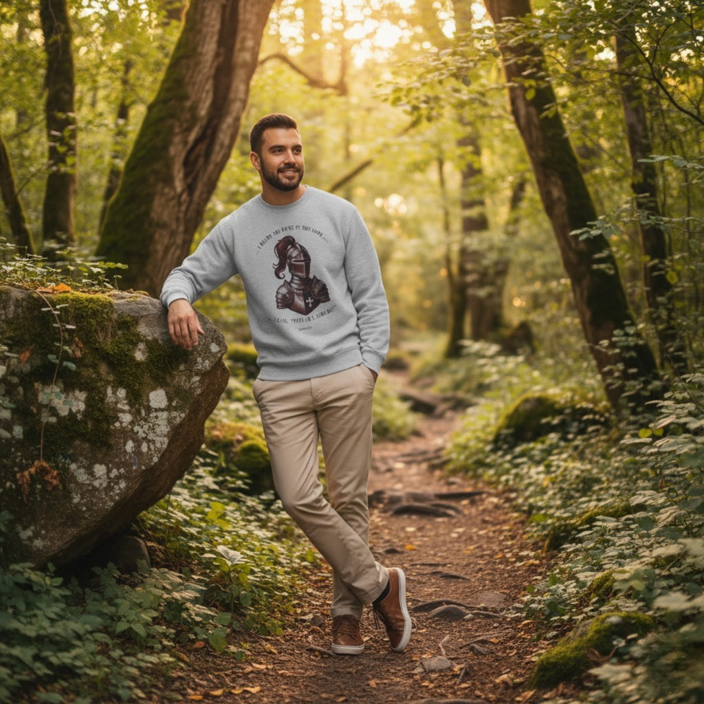 Sudadera de cuello redondo inspirada en caballeros, sudadera acogedora, regalo para hombres y mujeres, ropa informal, sudadera con gráficos únicos.