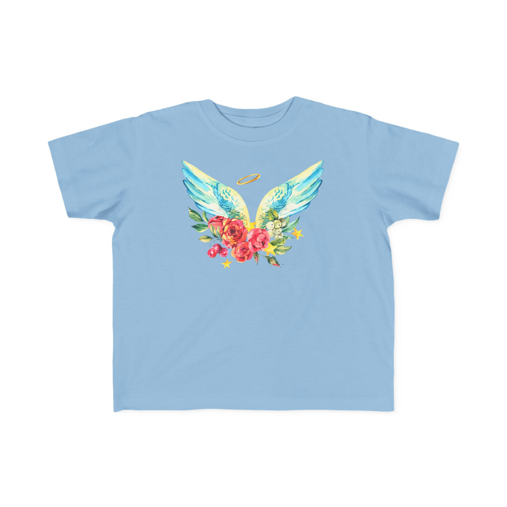 Camiseta con alas de ángel para niños pequeños