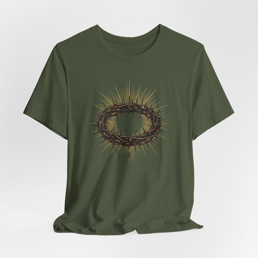 Camiseta para hombre Corona de Espinas de la Sagrada Pasión