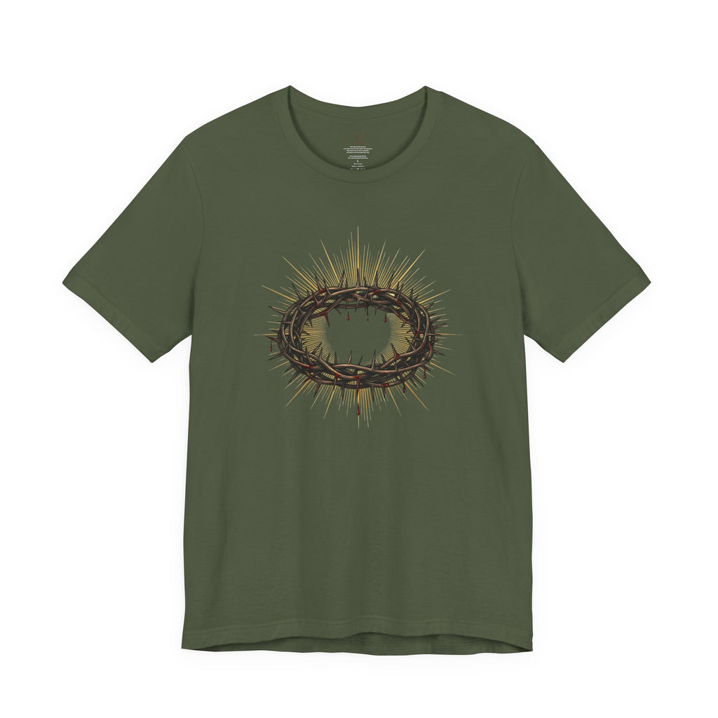 Camiseta para hombre Corona de Espinas de la Sagrada Pasión