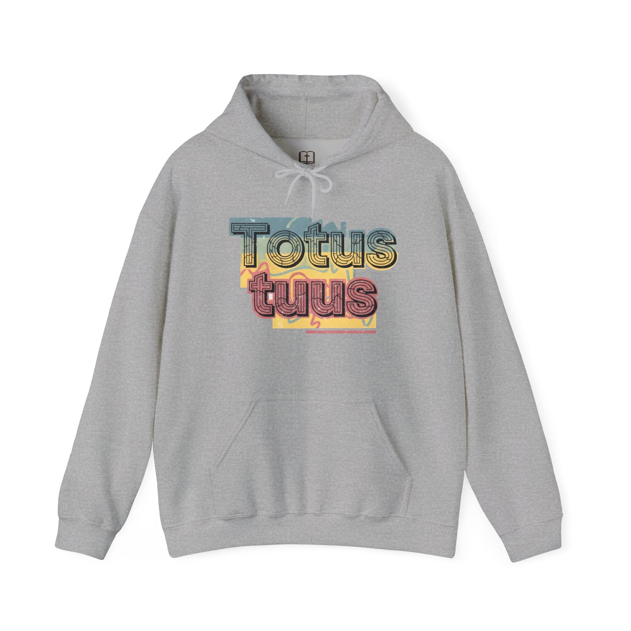 Totus Tuus Retro Hoodie | Modern Catholic Faith Apparel