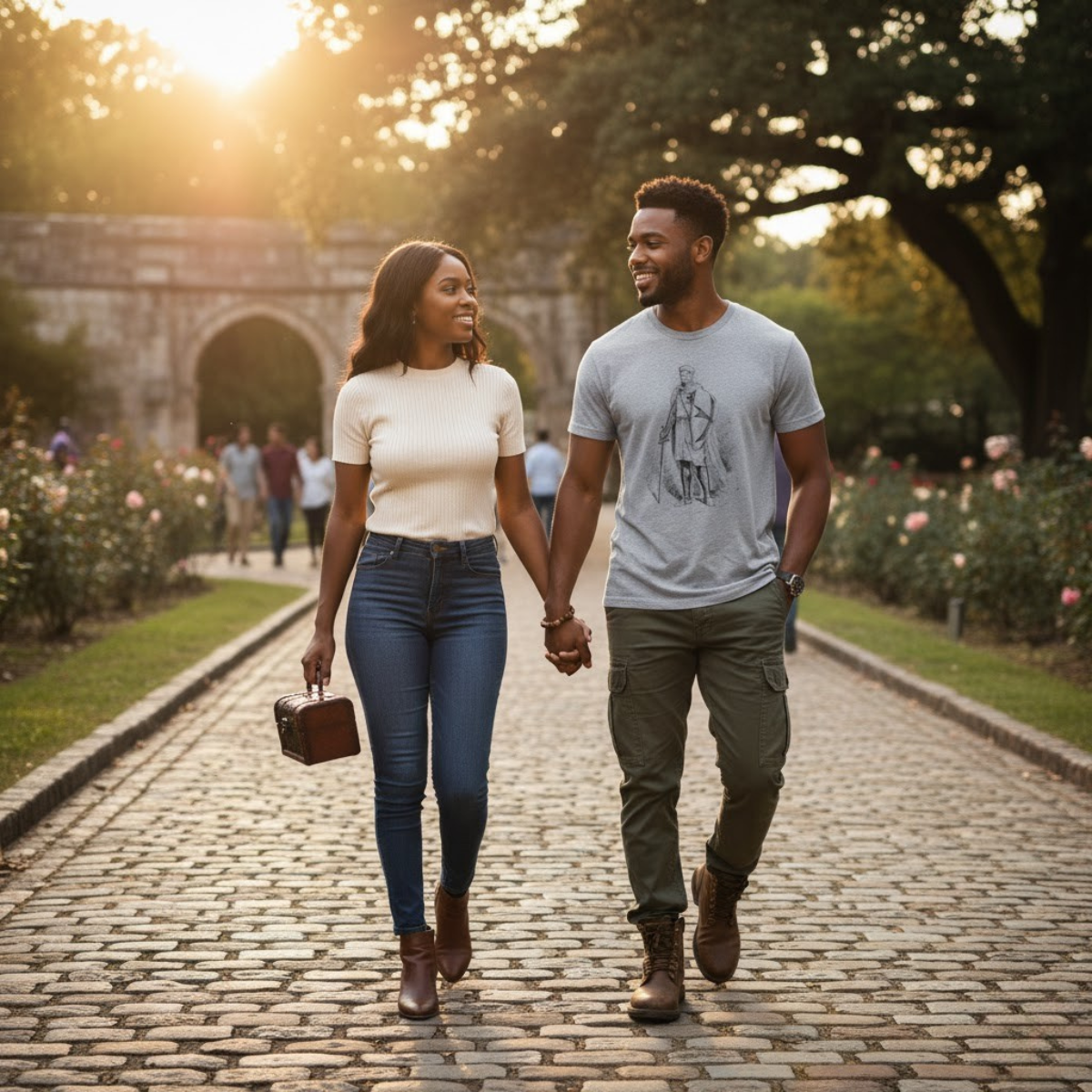 Vintage Crusader Men’s T-Shirt | Faith & Heritage Graphic Tee | Classic Christian Apparel for Men