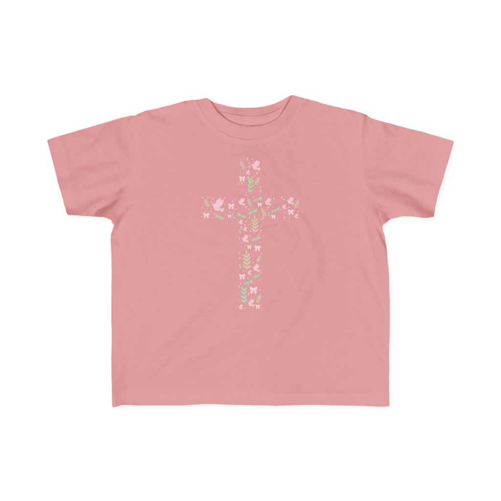 Camiseta floral cruzada para niños pequeños: linda y cómoda