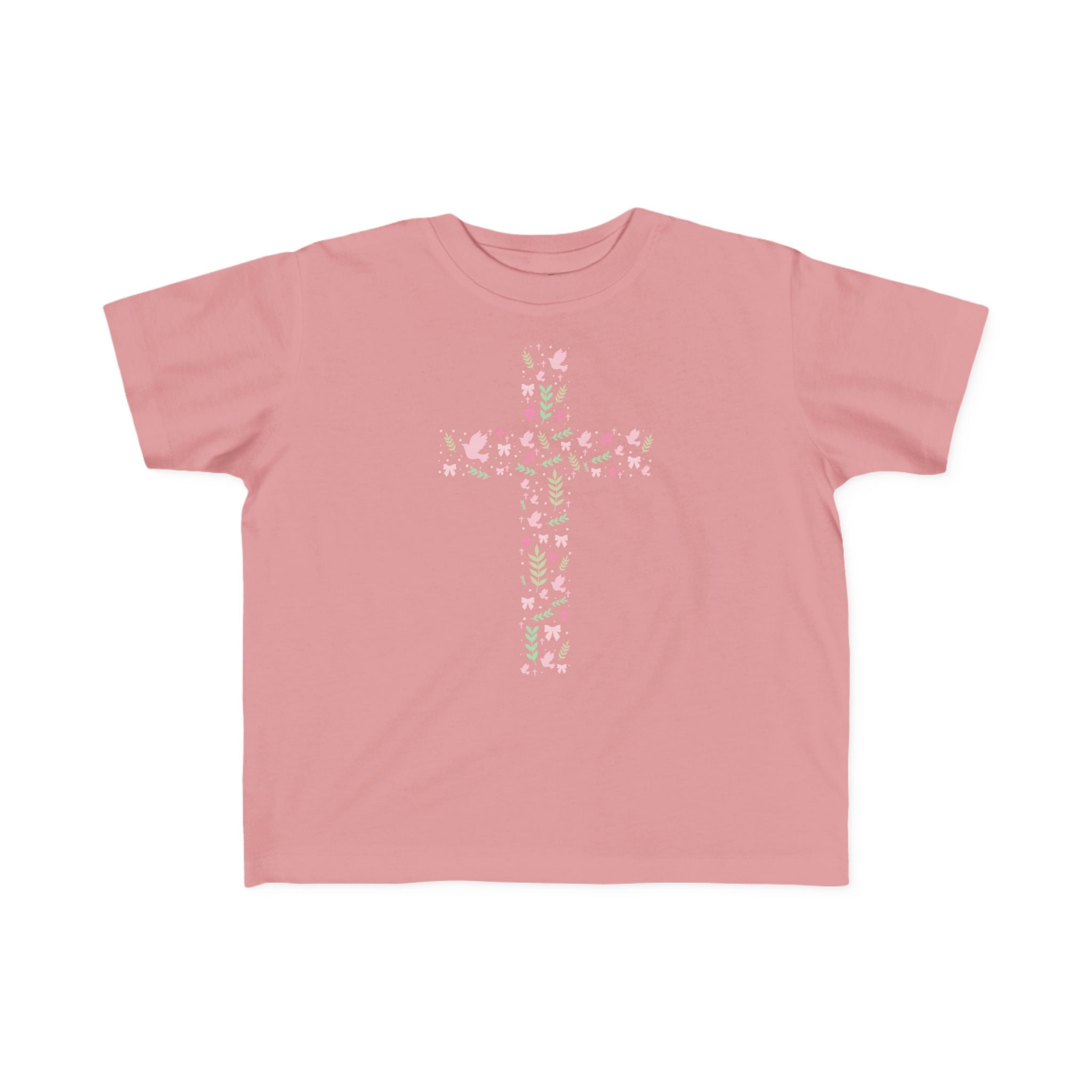 Camiseta floral cruzada para niños pequeños: linda y cómoda