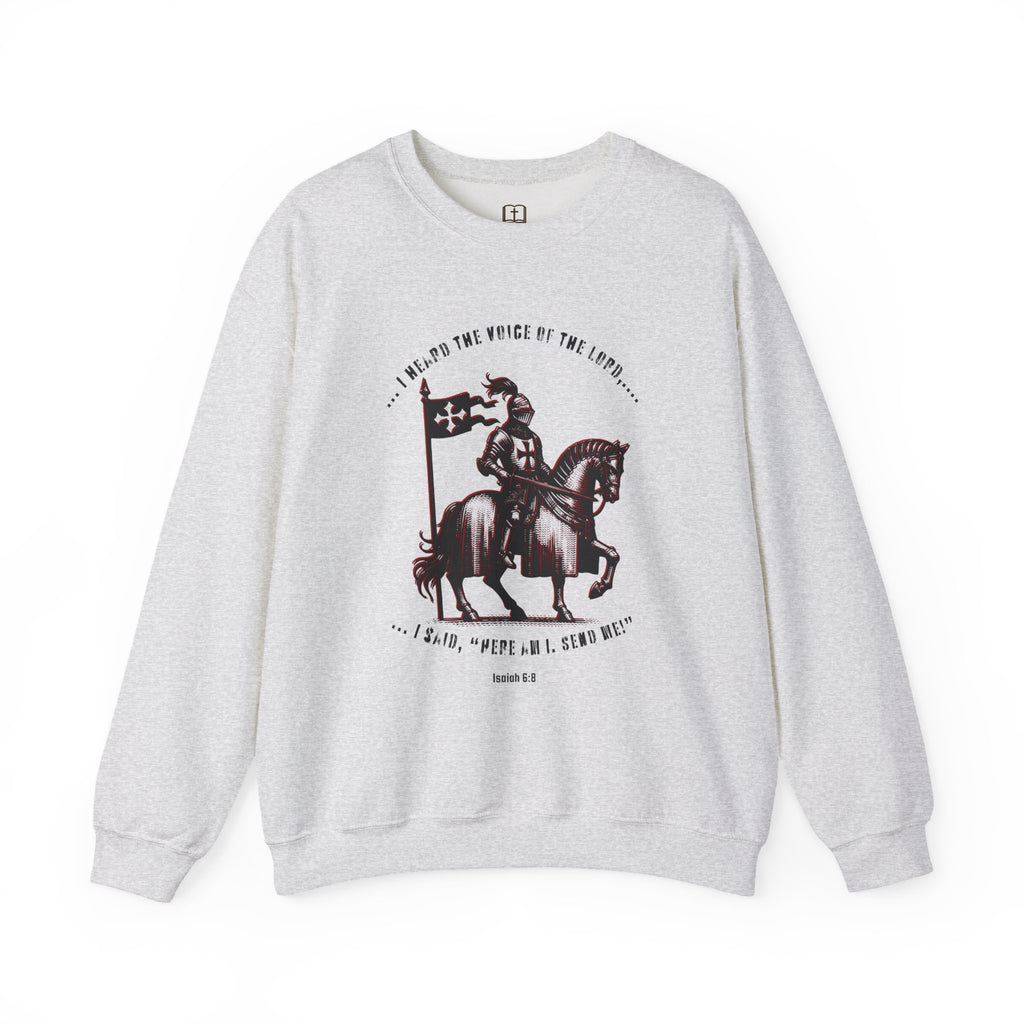 Sudadera de cuello redondo "Fiel Mensajero", regalo inspirador, prenda acogedora, ropa cristiana, regalo considerado, ropa informal