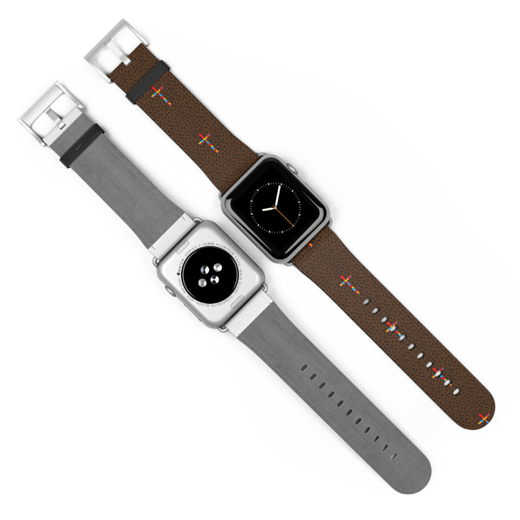 Correa para Apple Watch con la Cruz de San José (Edición del Padre Católico)