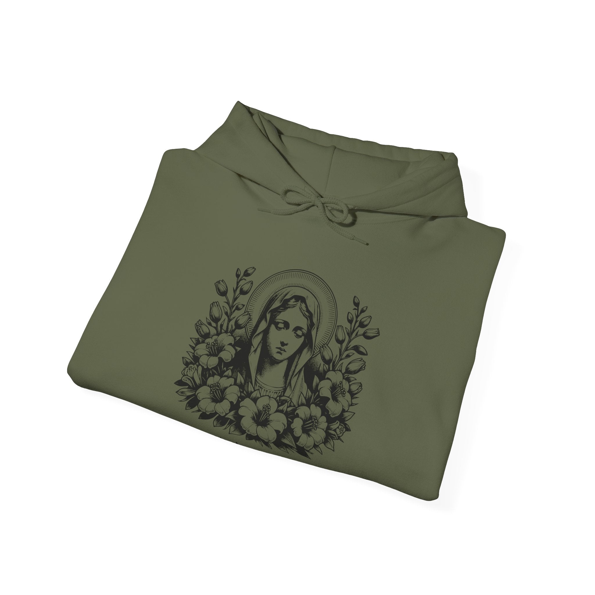 Luke 1:46–48 Marian Hoodie | “My Soul Magnifies the Lord” Women’s Faith Sweatshirt