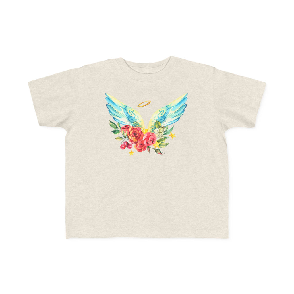 Camiseta con alas de ángel para niños pequeños