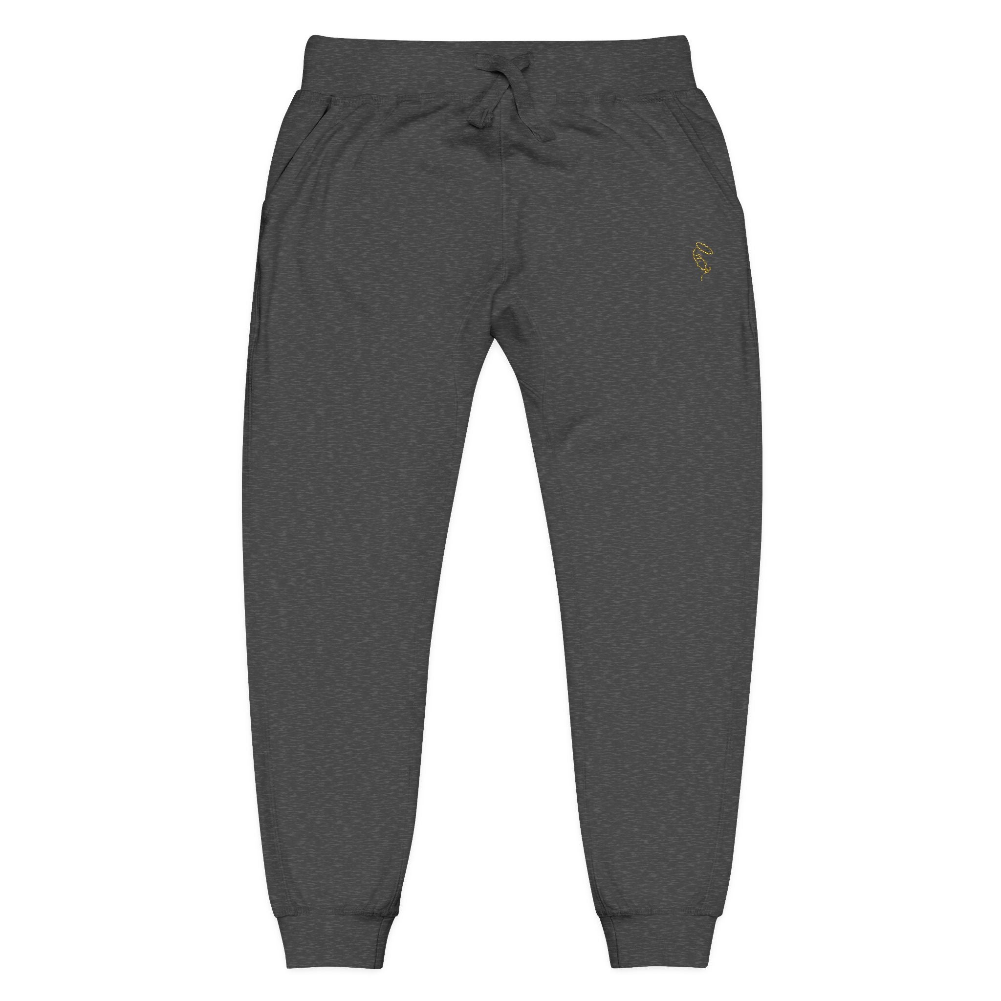 Pantalones deportivos de polar bordados Mariam | Ropa de estar por casa con inspiración religiosa para mujer | Ropa católica acogedora | Regalo para mamás e hijas