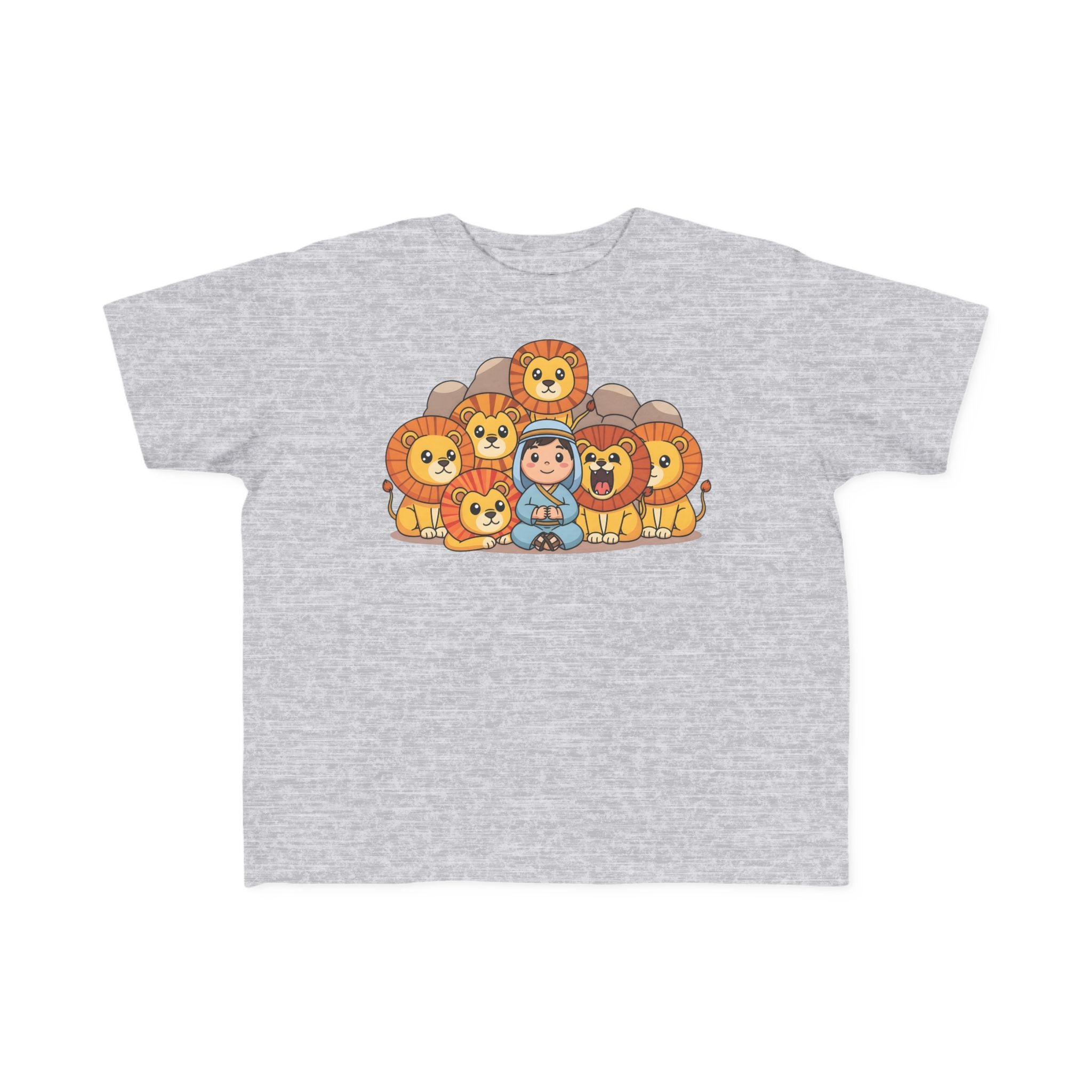 Faithful Daniel in the Lions' Den Kids' Tee | Catholic Story Shirt