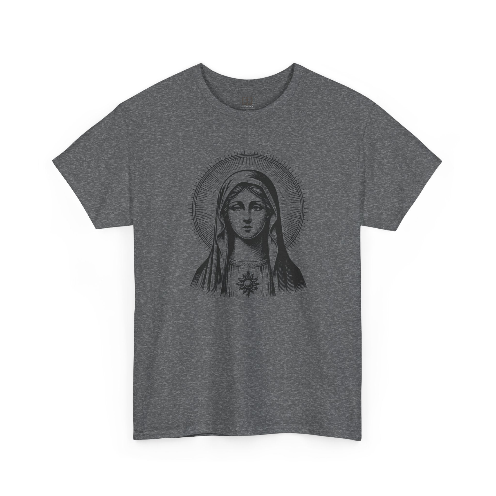 Camiseta de María de inspiración vintage para mujer | Camiseta de arte católico | Ropa religiosa