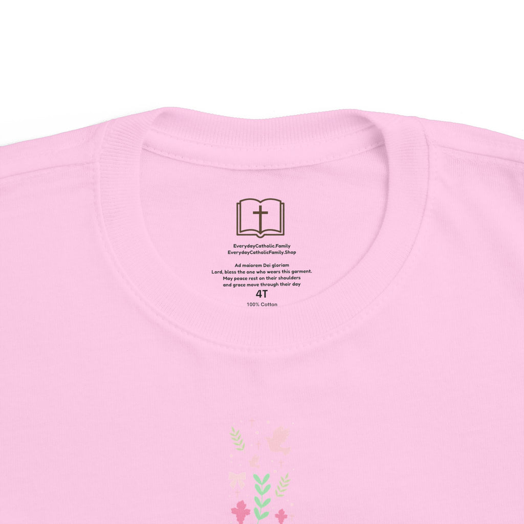 Camiseta floral cruzada para niños pequeños: linda y cómoda