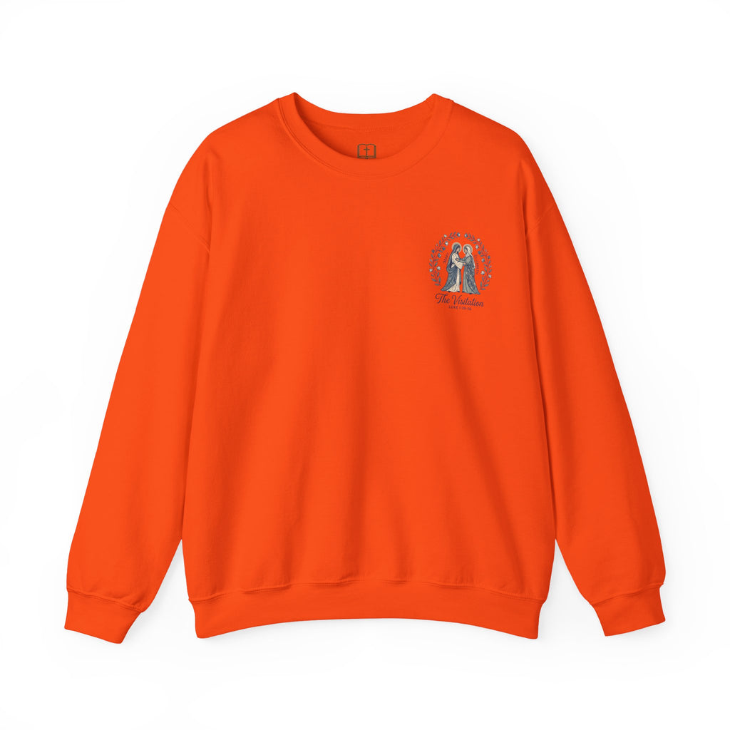 Vintage Our Lady of the Visitation Catholic Crewneck Sweatshirt