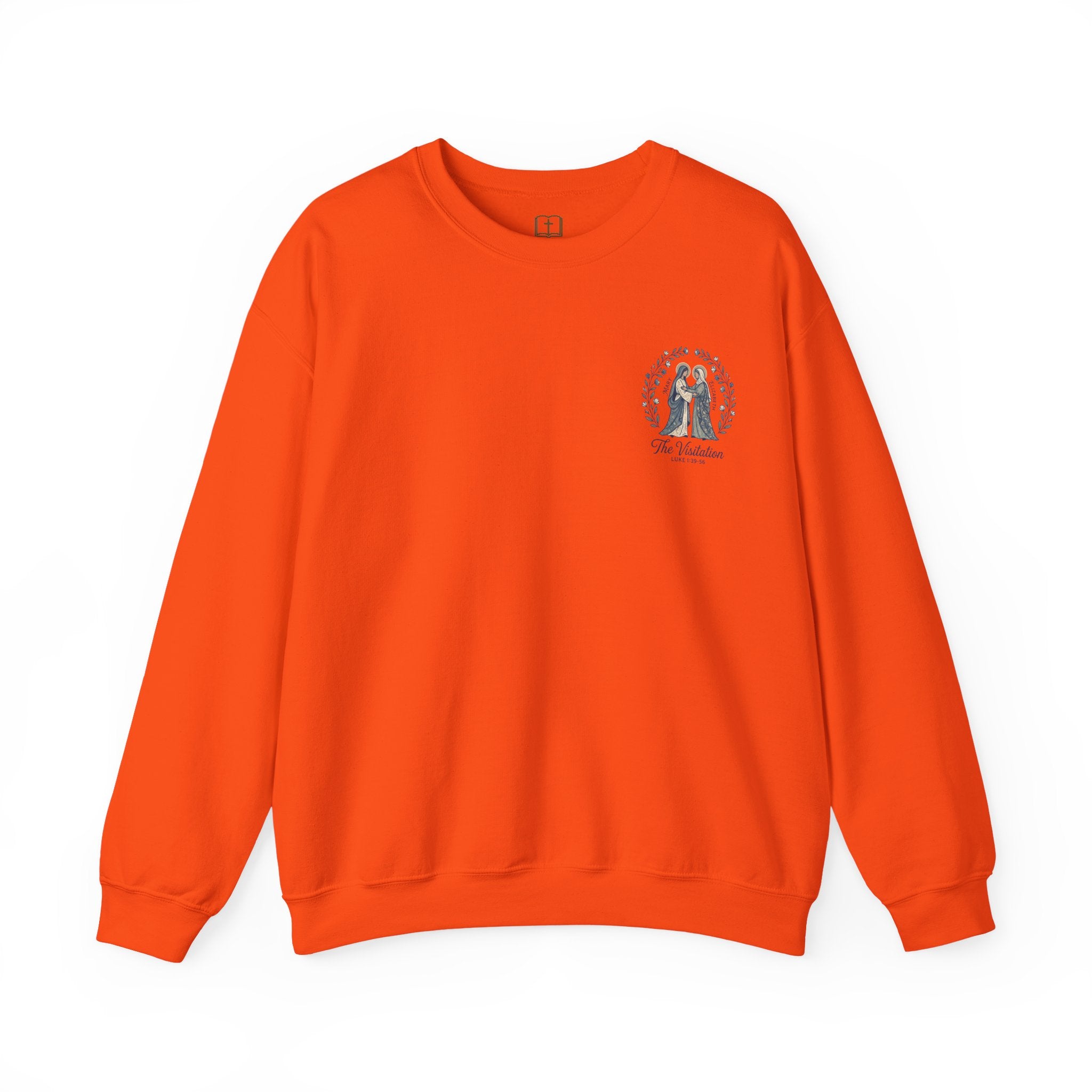 Vintage Our Lady of the Visitation Catholic Crewneck Sweatshirt