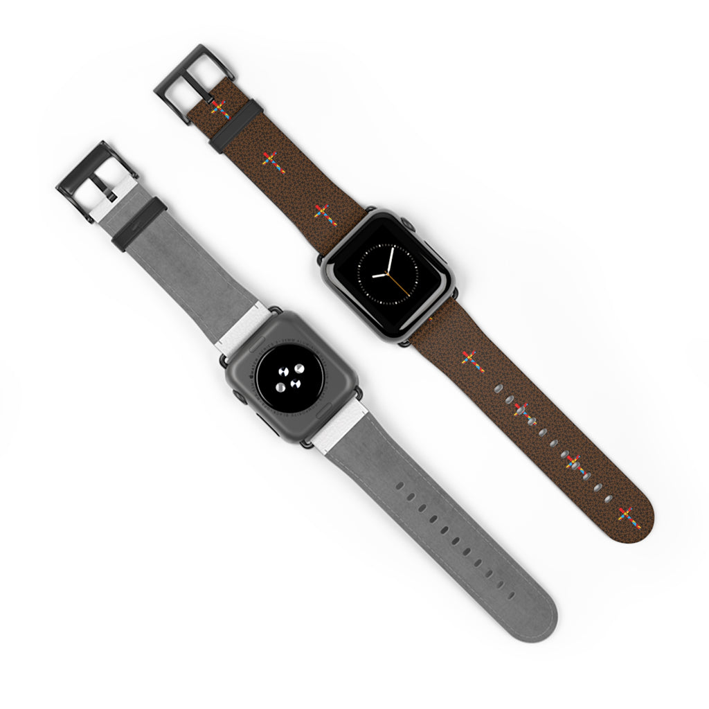 Correa para Apple Watch con la Cruz de San José (Edición del Padre Católico)