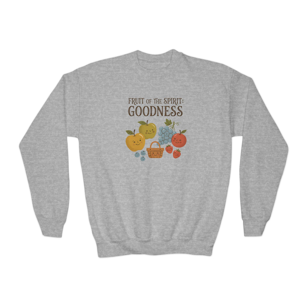 Fruit of the Spirit: Goodness | Kids Christian Sweatshirt