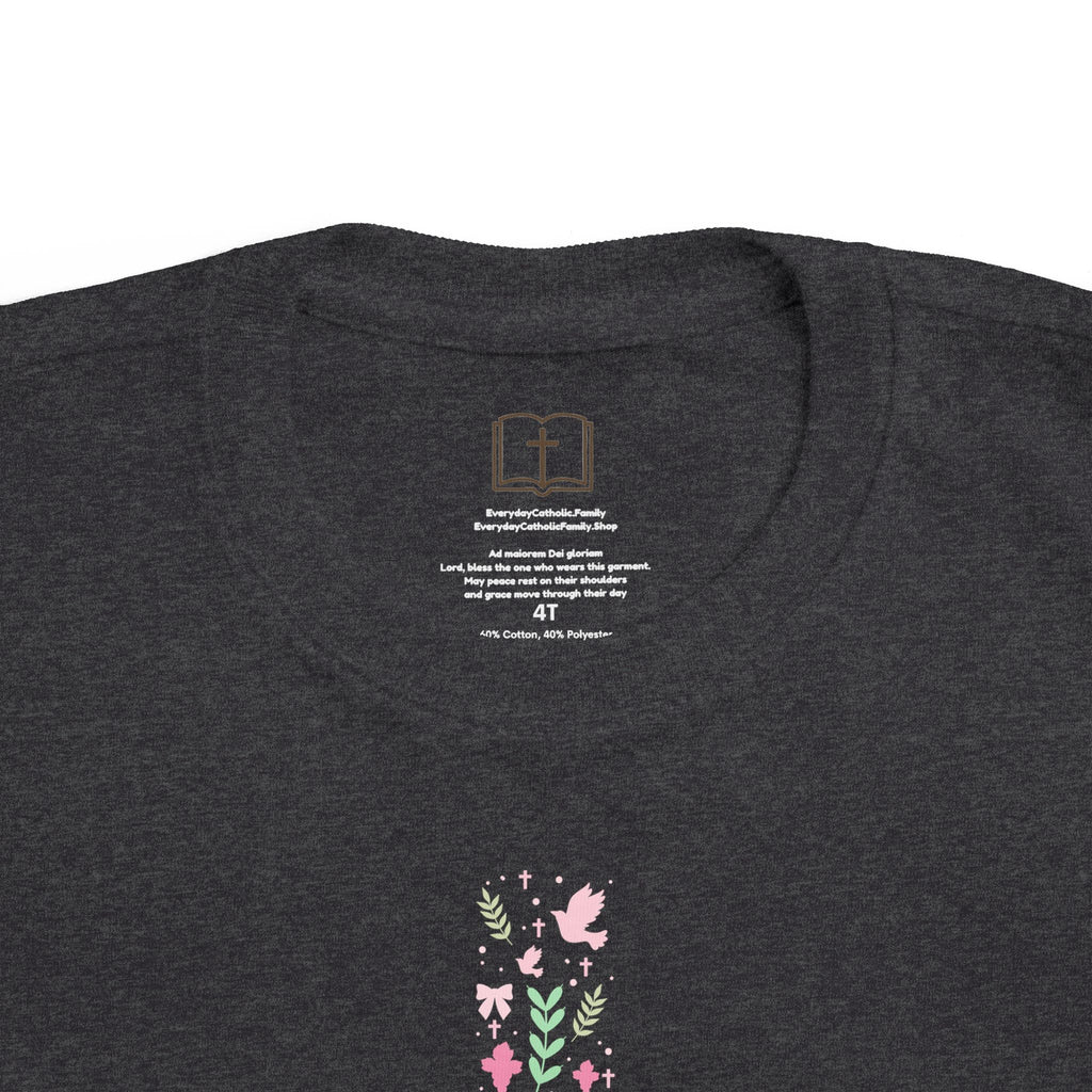 Camiseta floral cruzada para niños pequeños: linda y cómoda