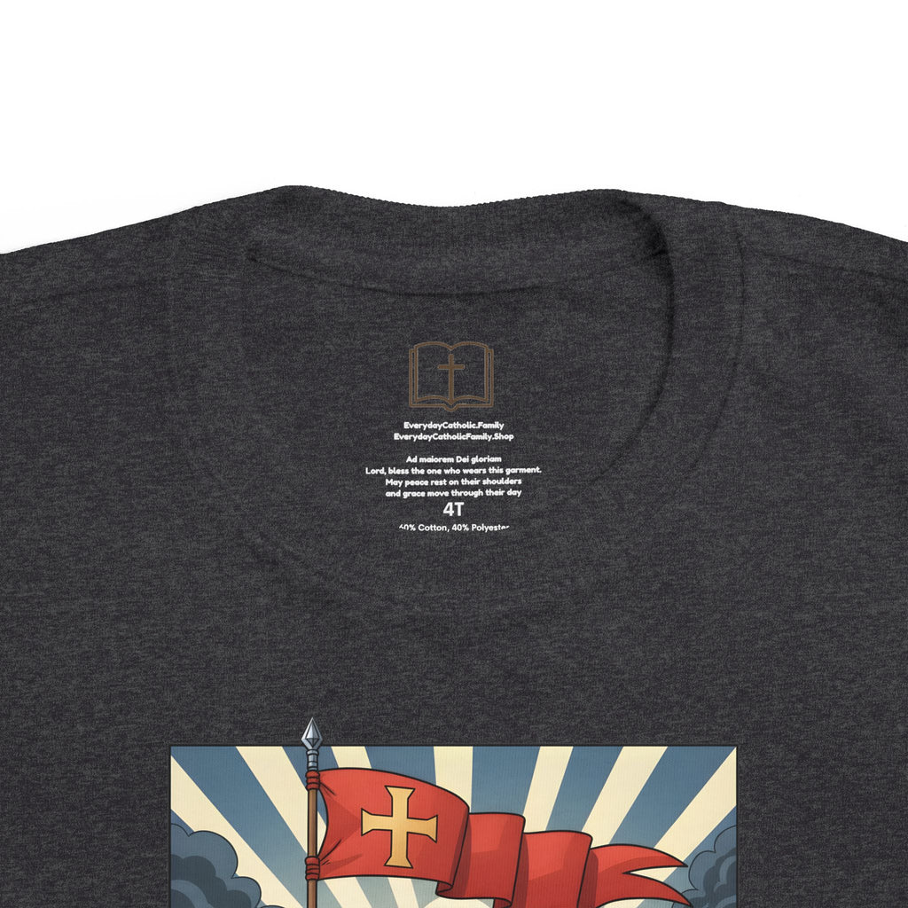 Camiseta infantil de Comandante de la Hermandad: divertida camiseta gráfica para niños, perfecta para jugar, regalar, cumpleaños o celebraciones.