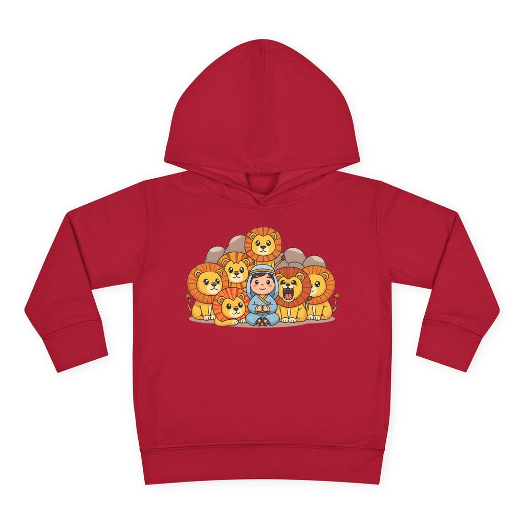 Sudadera con capucha para niños pequeños de Daniel en el foso de los leones | Ropa católica para niños 