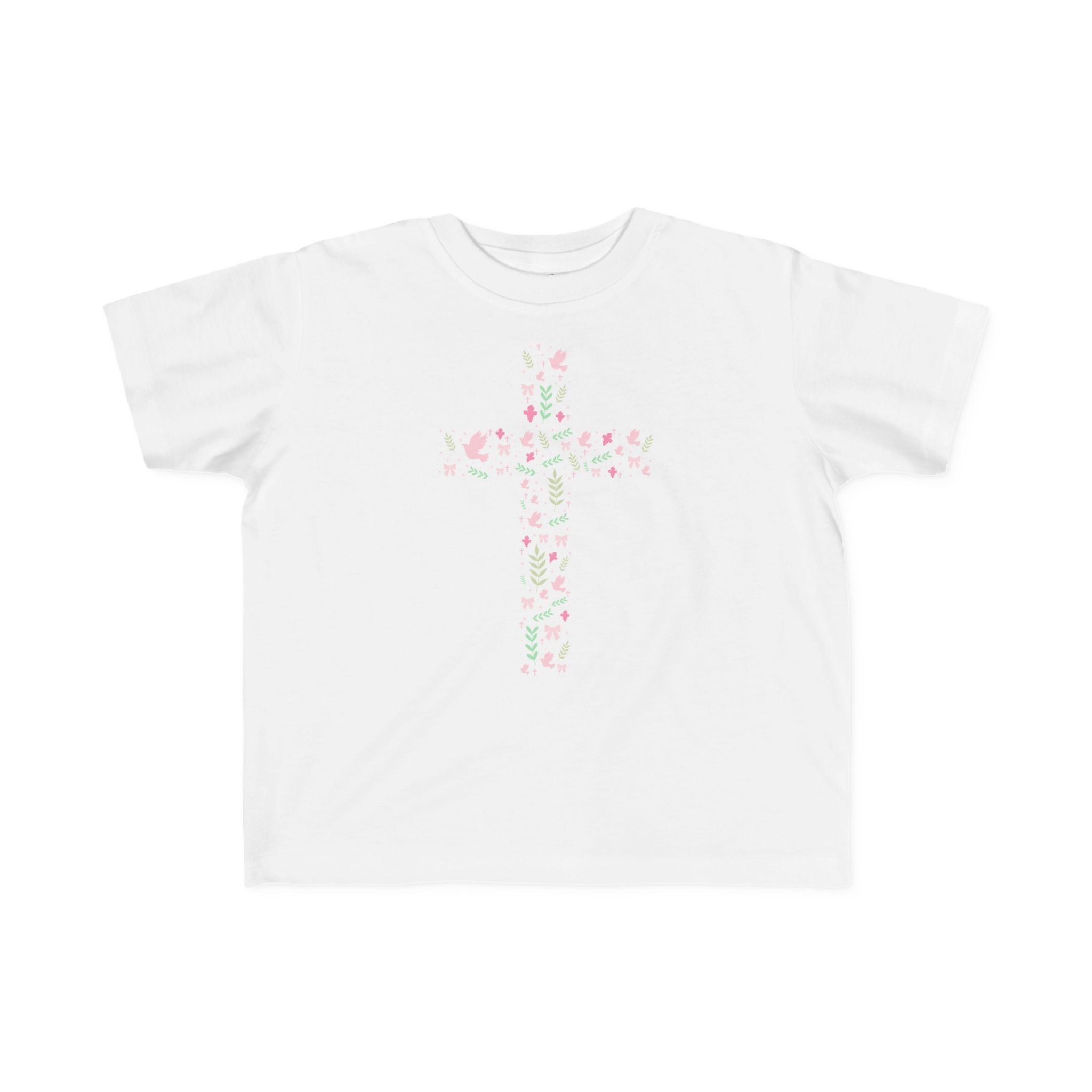 Camiseta floral cruzada para niños pequeños: linda y cómoda