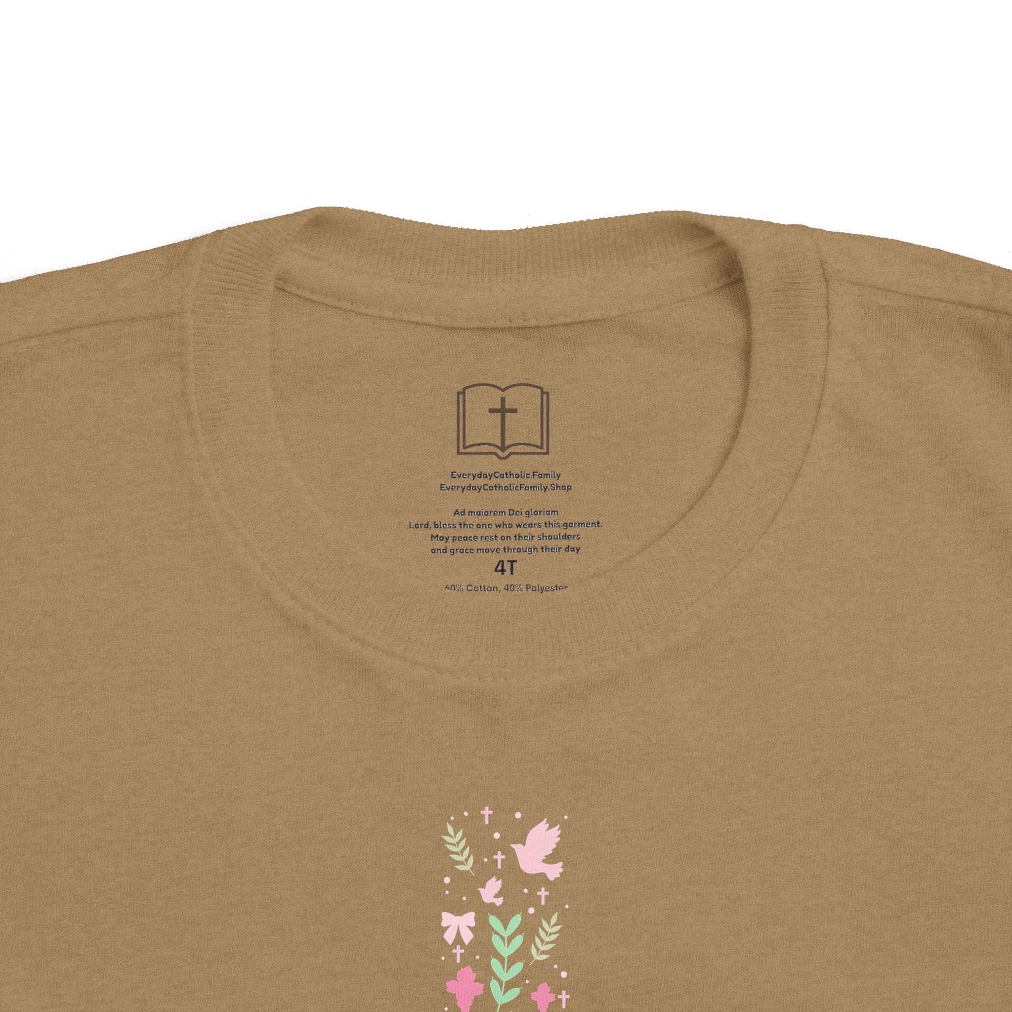Camiseta floral cruzada para niños pequeños: linda y cómoda