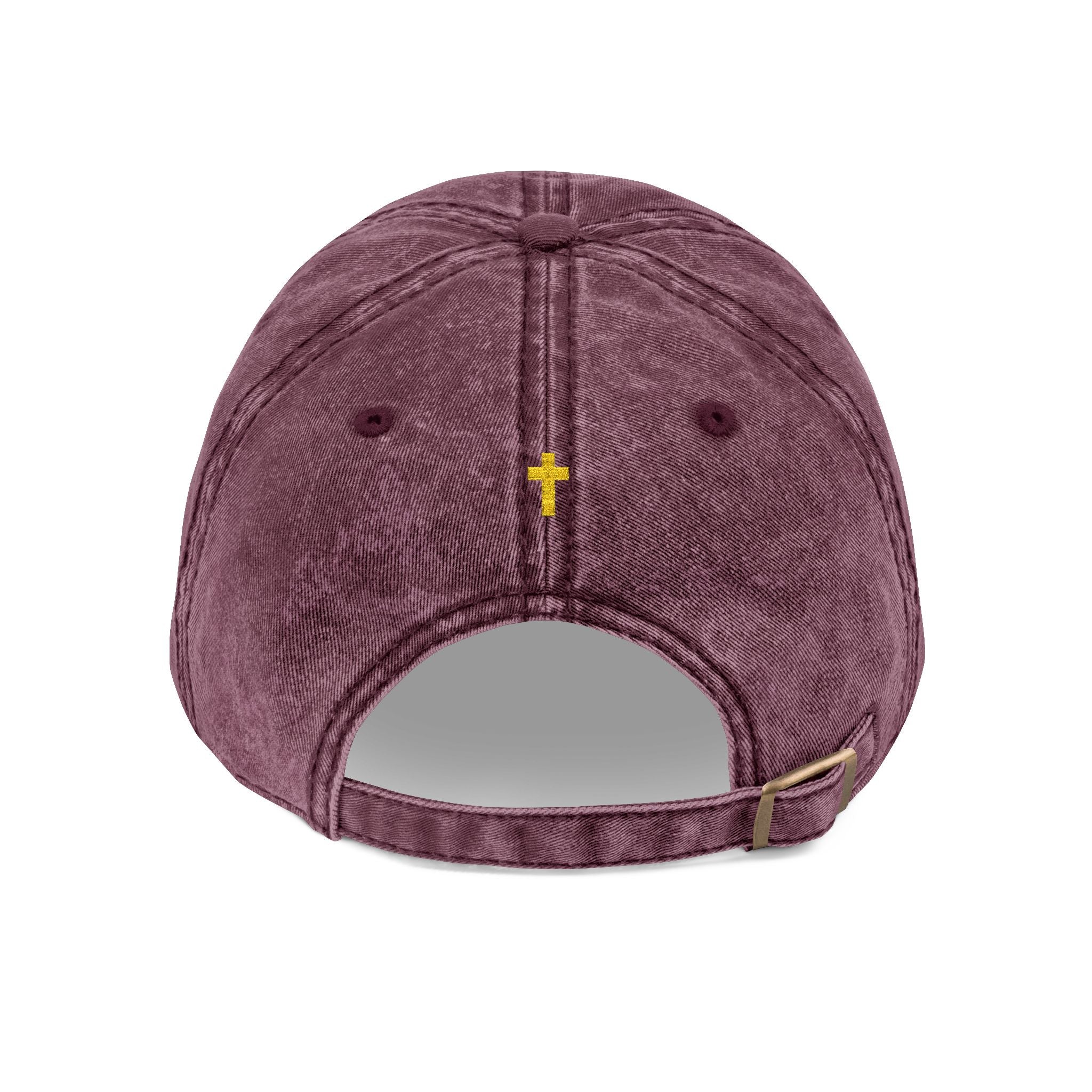 Vintage Sacred Heart Embroidered Baseball Cap | Catholic Cap