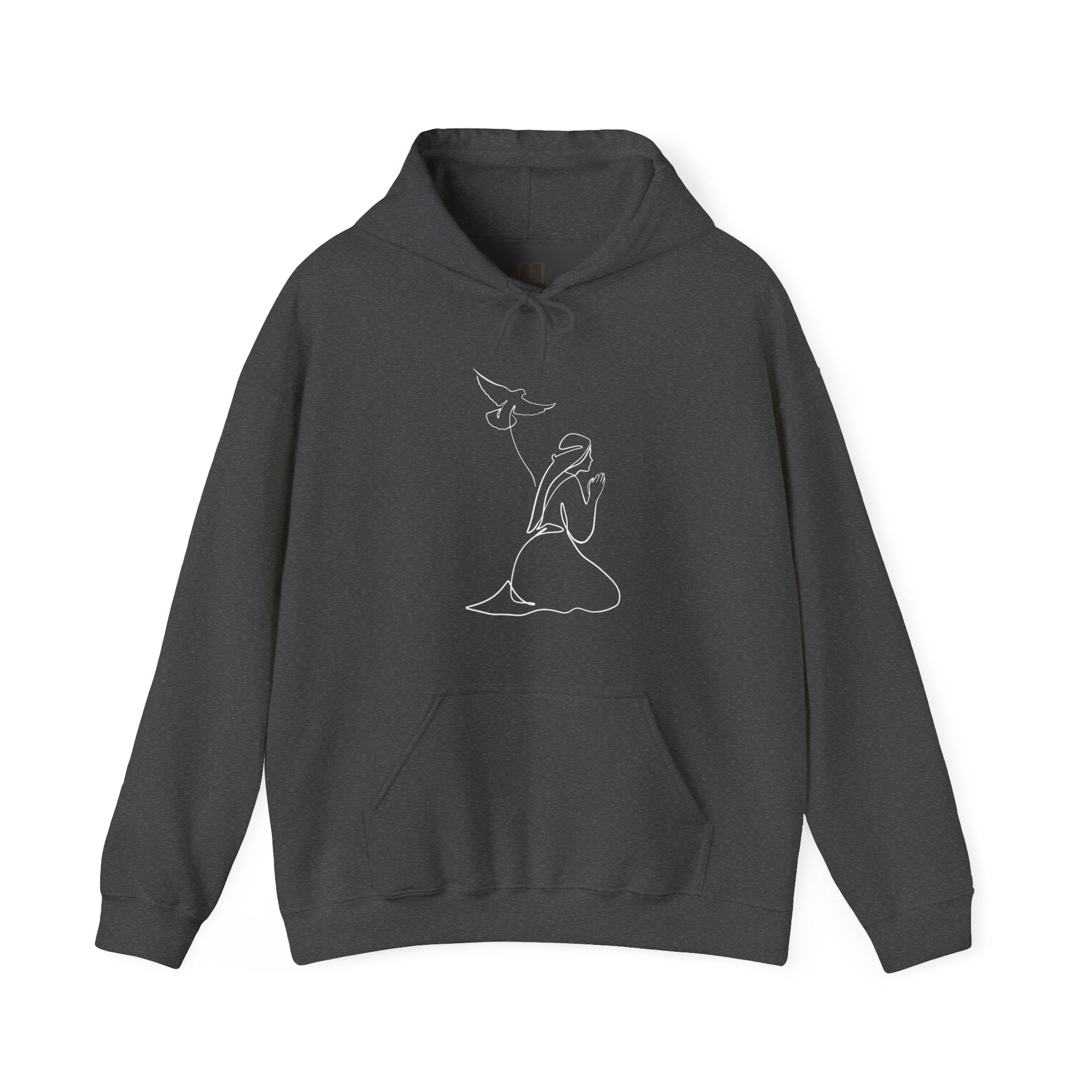 Marian “Spirit of Grace” Hoodie | Women’s Faith-Inspired Pullover | Cozy Hoodie for Fall & Winter