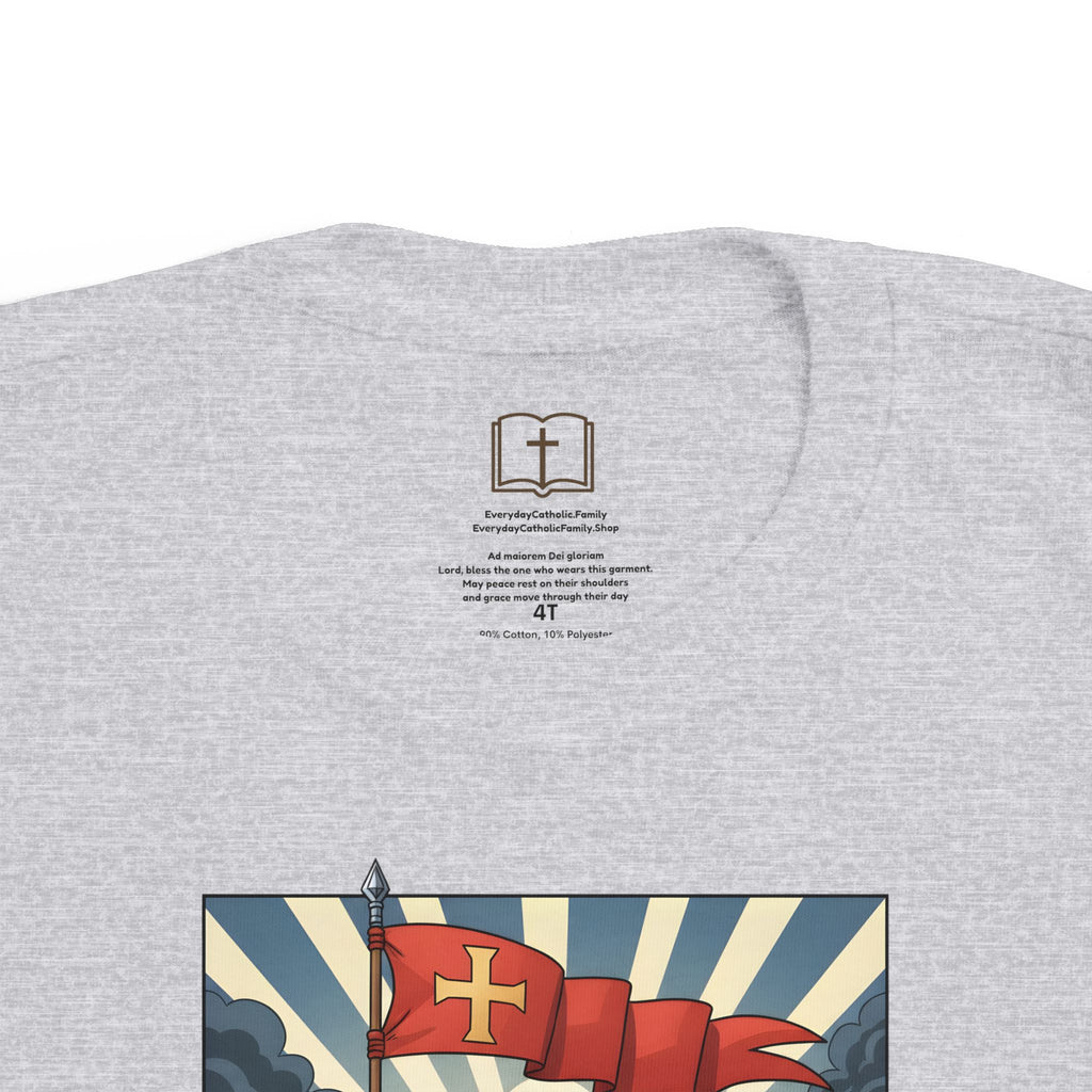 Camiseta infantil de Comandante de la Hermandad: divertida camiseta gráfica para niños, perfecta para jugar, regalar, cumpleaños o celebraciones.