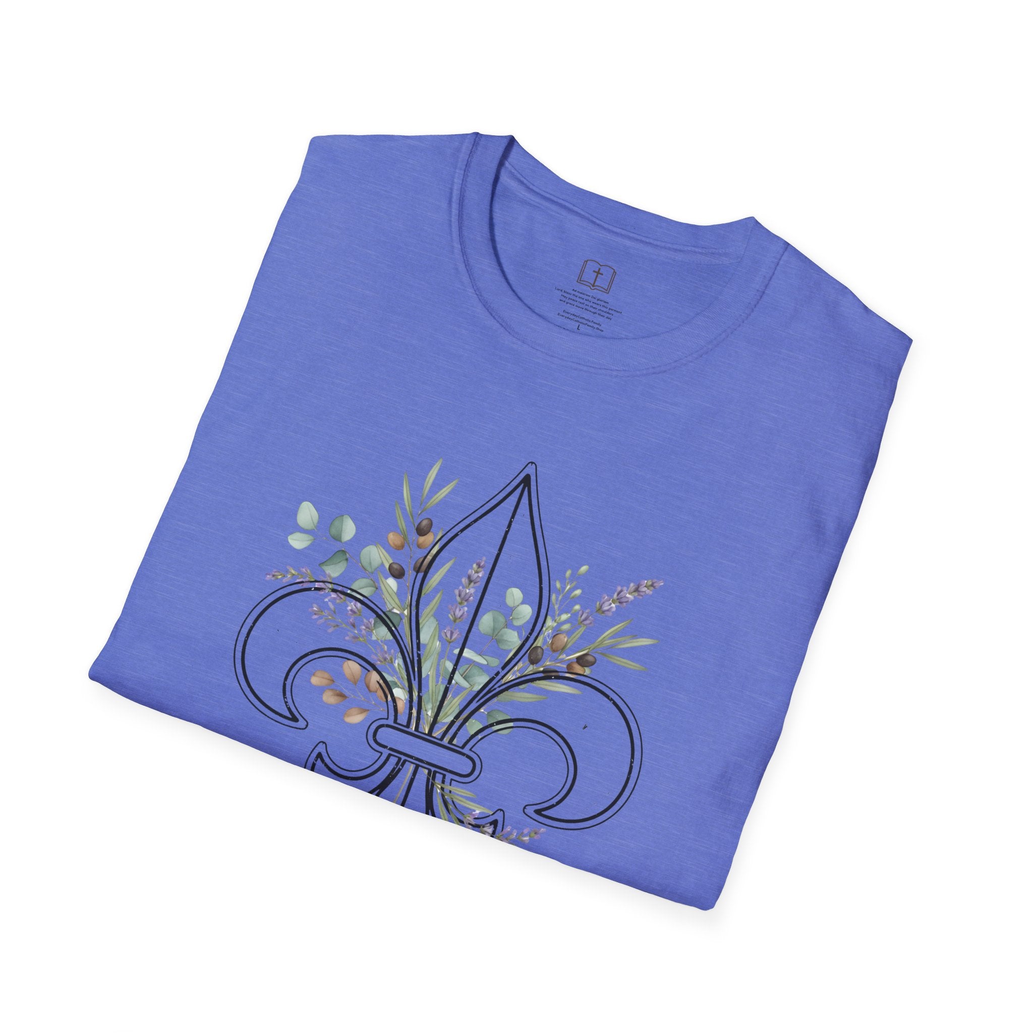 Camiseta floral de flor de lis de Faith &amp; Family Home