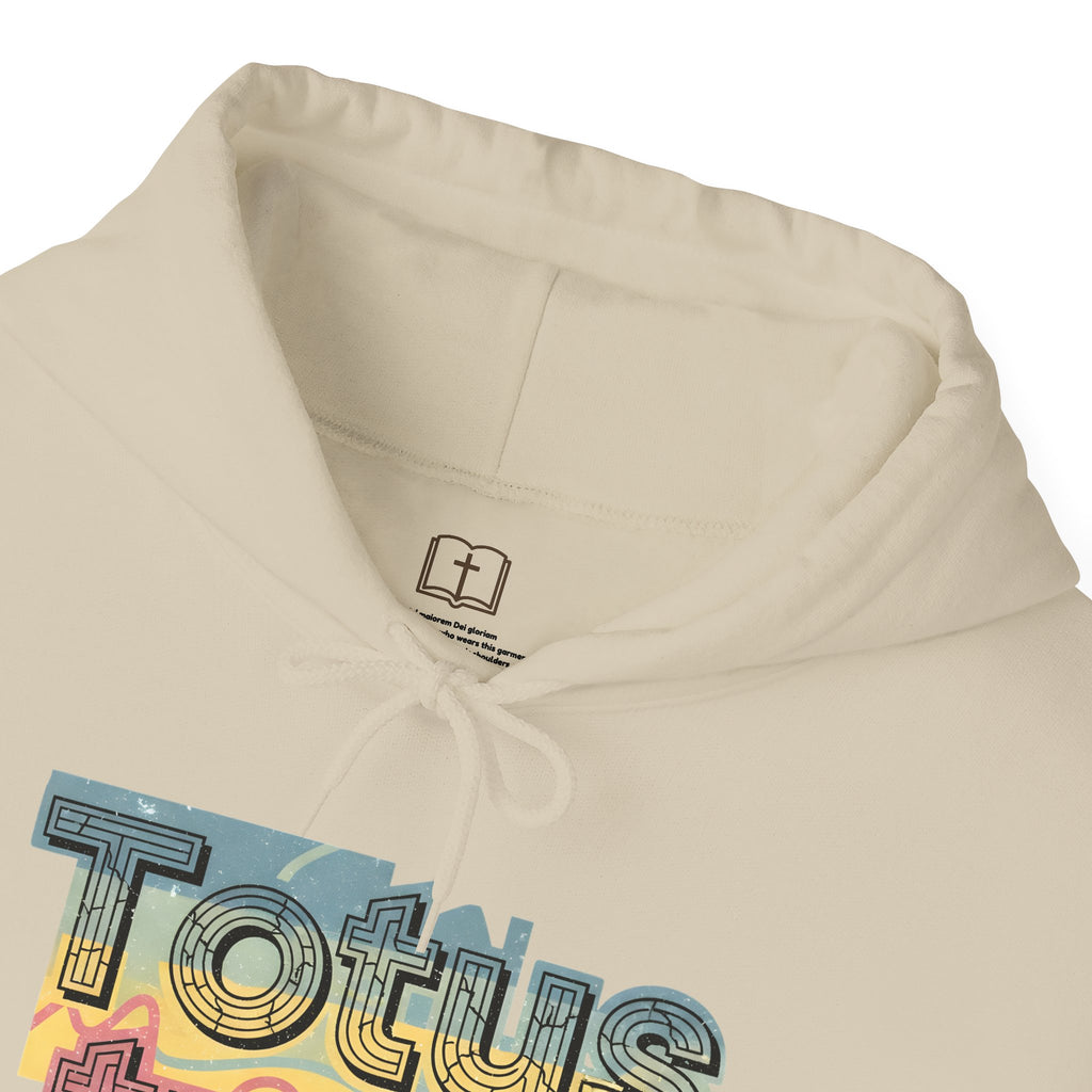 Totus Tuus Retro Hoodie | Modern Catholic Faith Apparel