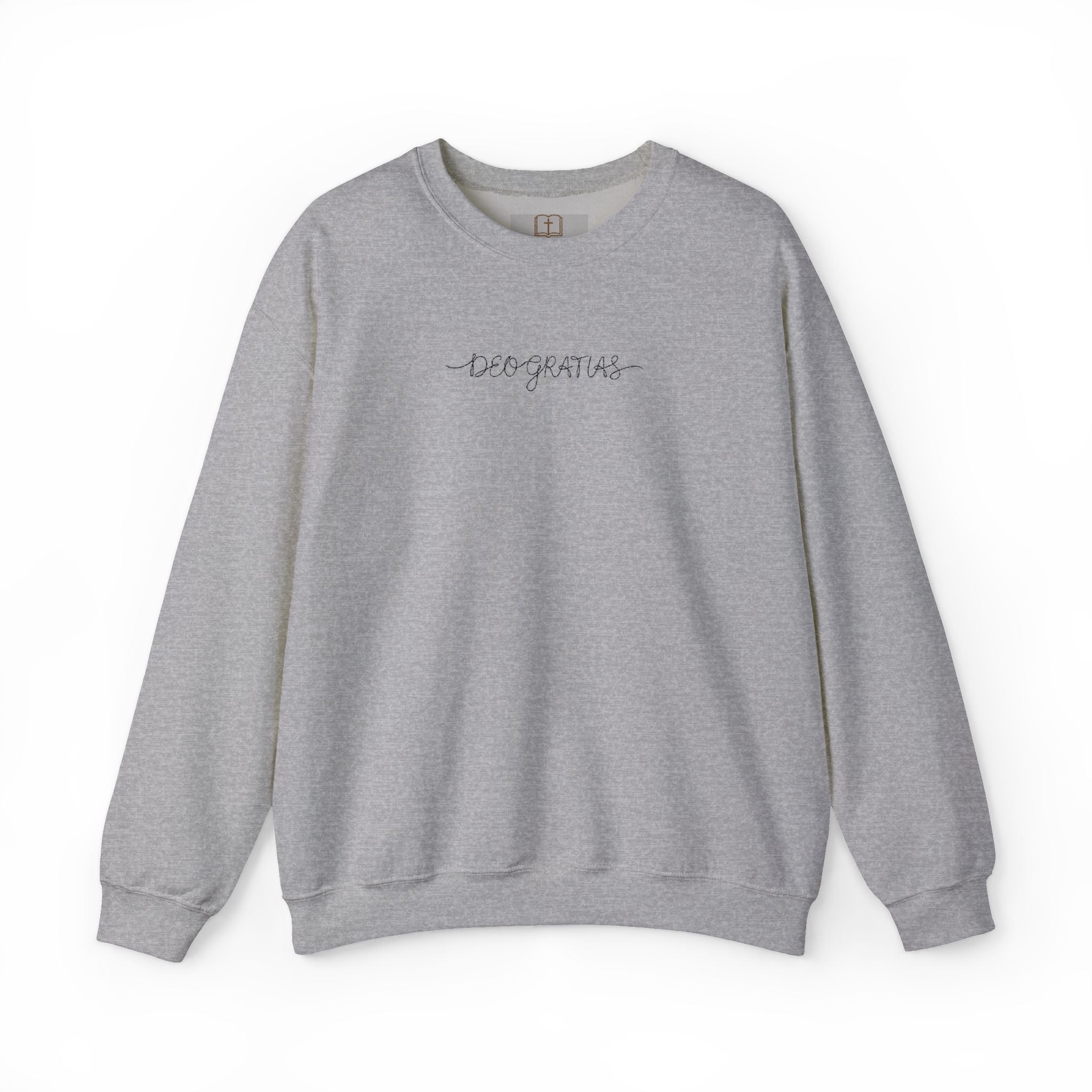 Deo Gratias Catholic Sweatshirt | Faith Apparel