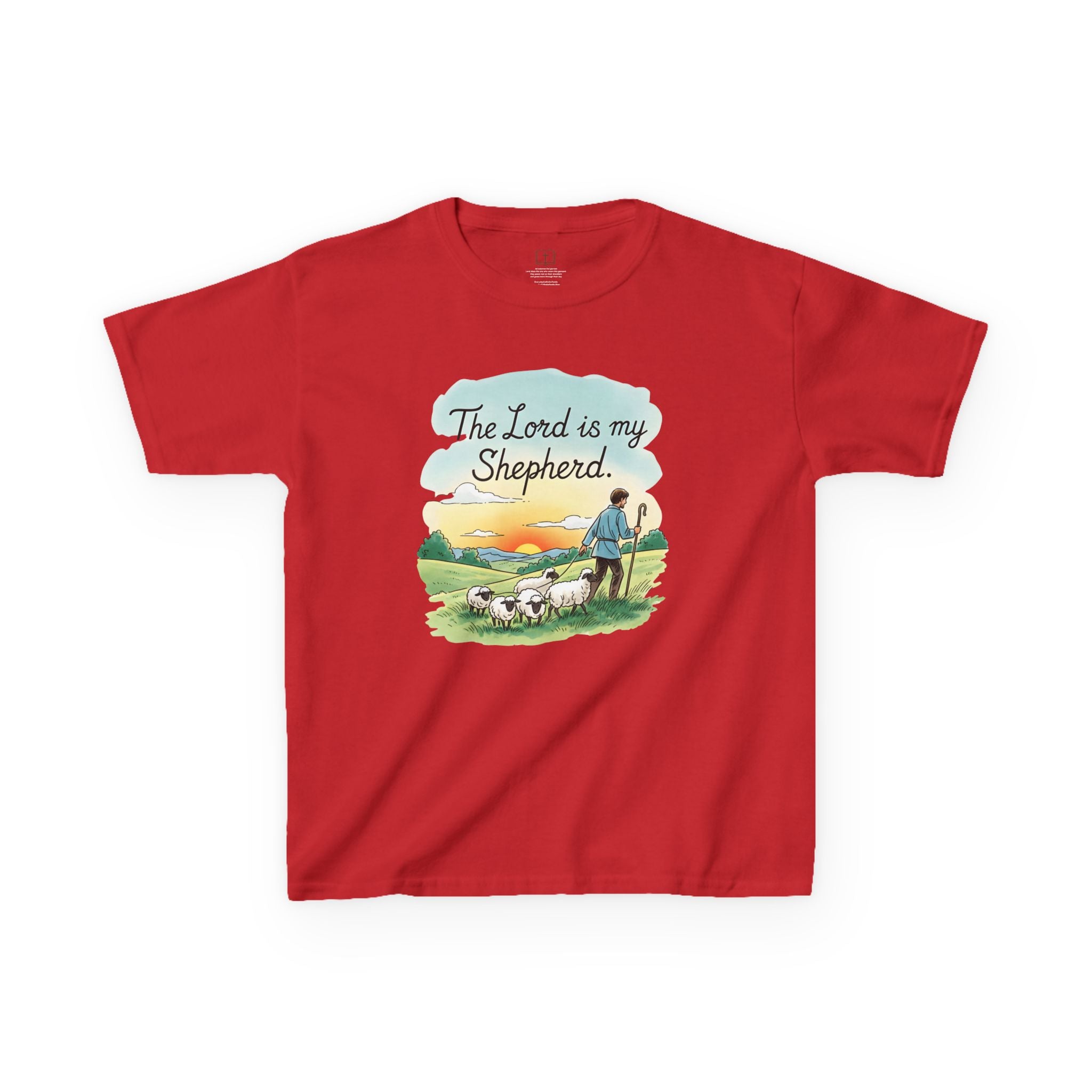 Kids 'The Lord Is My Shepherd' Christian T-Shirt
