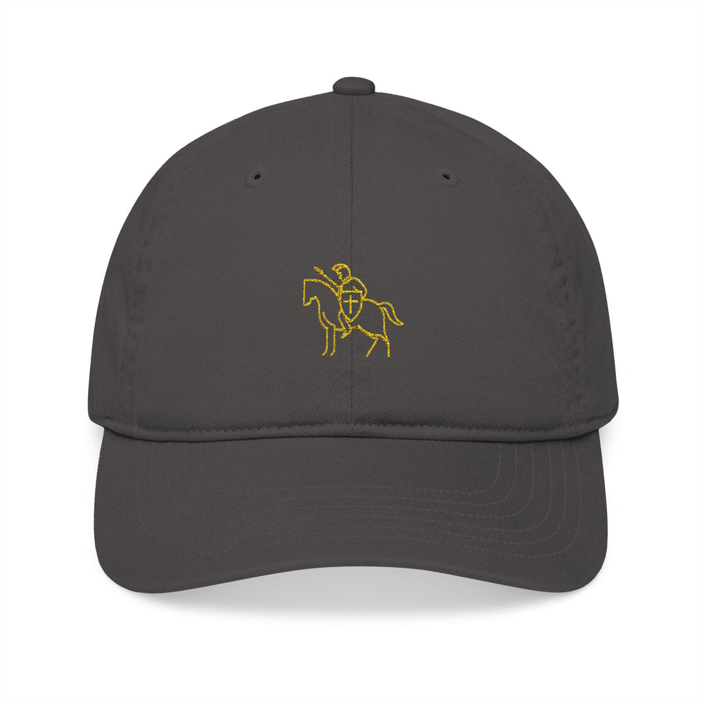 Gorra de béisbol orgánica Faith Crusader | Gorra católica para hombre | Gorra con cruz bordada | Regalo para padres y esposos