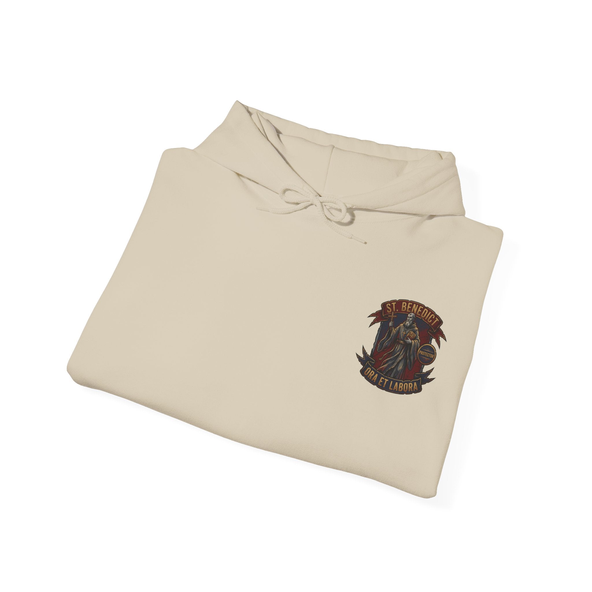 St. Benedict Ora et Labora Catholic Hoodie - Everyday Faith Apparel