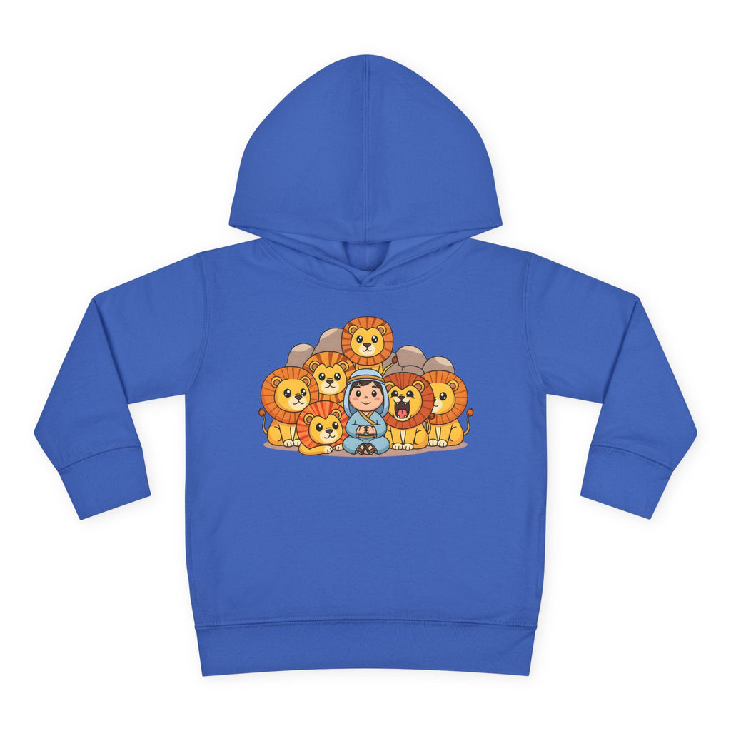 Sudadera con capucha para niños pequeños de Daniel en el foso de los leones | Ropa católica para niños 