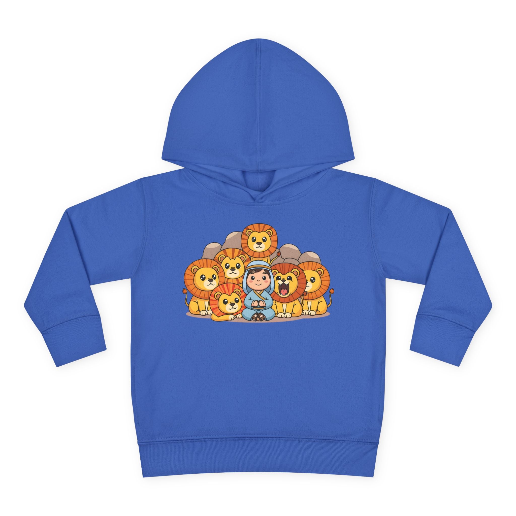 Sudadera con capucha para niños pequeños de Daniel en el foso de los leones | Ropa católica para niños 