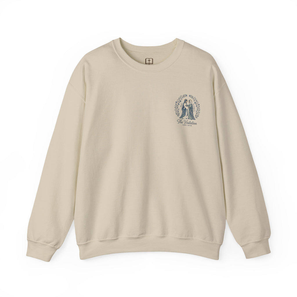 Vintage Our Lady of the Visitation Catholic Crewneck Sweatshirt