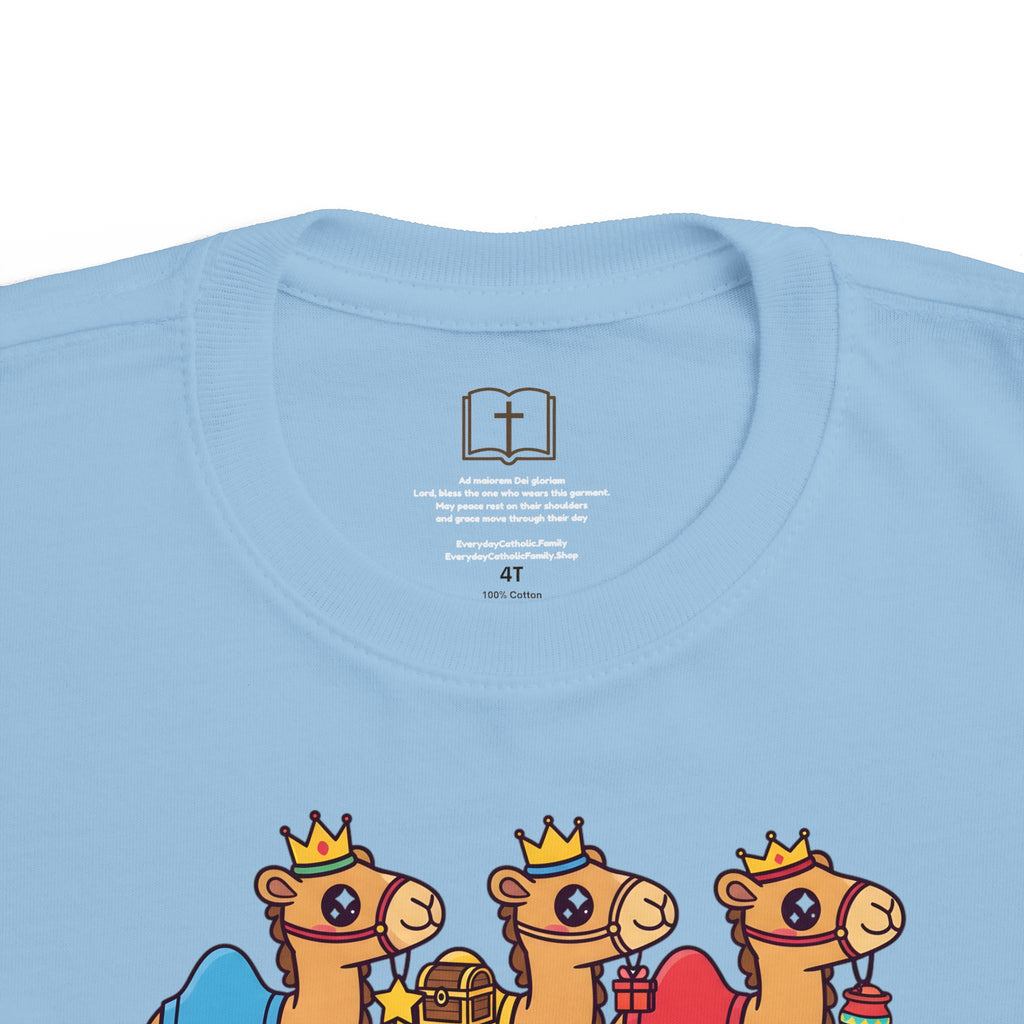 Camellos de los Reyes Magos de Navidad - Camiseta para niños pequeños