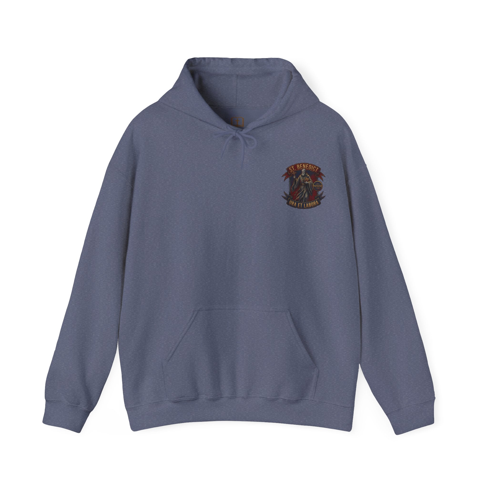 St. Benedict Ora et Labora Catholic Hoodie - Everyday Faith Apparel