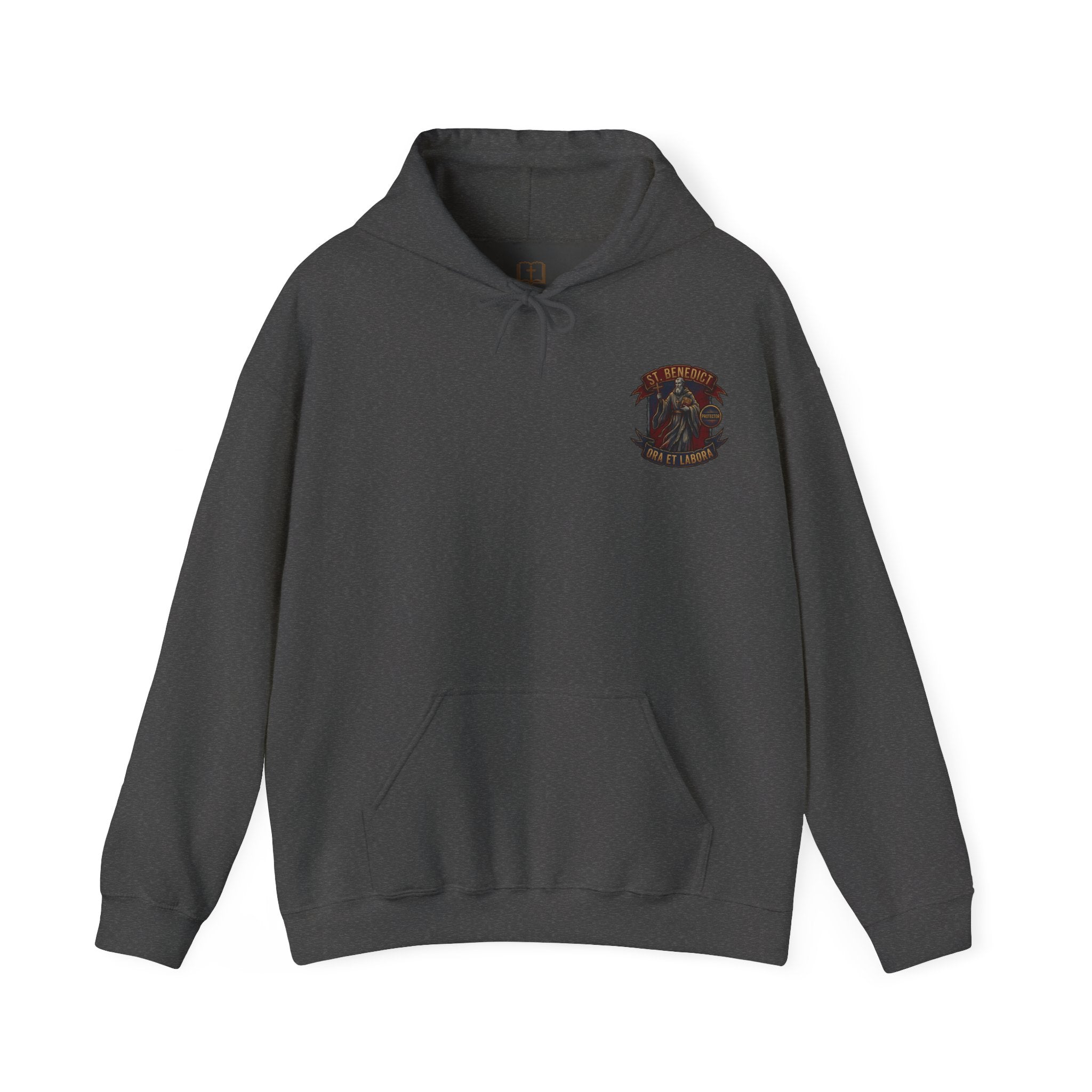St. Benedict Ora et Labora Catholic Hoodie - Everyday Faith Apparel