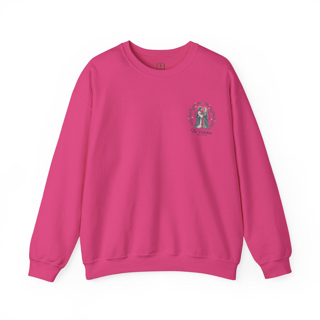 Vintage Our Lady of the Visitation Catholic Crewneck Sweatshirt