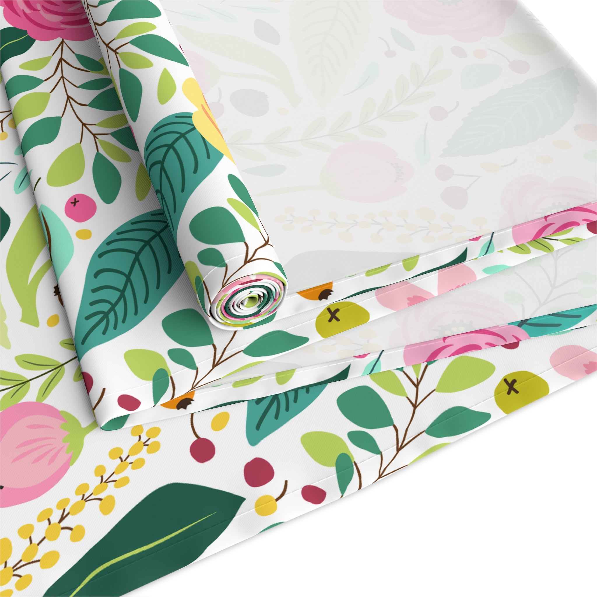 Camino de mesa con flores sagradas para la hora de la comida | Catholic Grace Decor