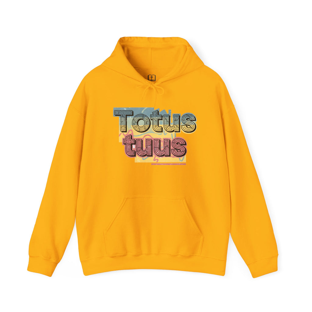 Totus Tuus Retro Hoodie | Modern Catholic Faith Apparel