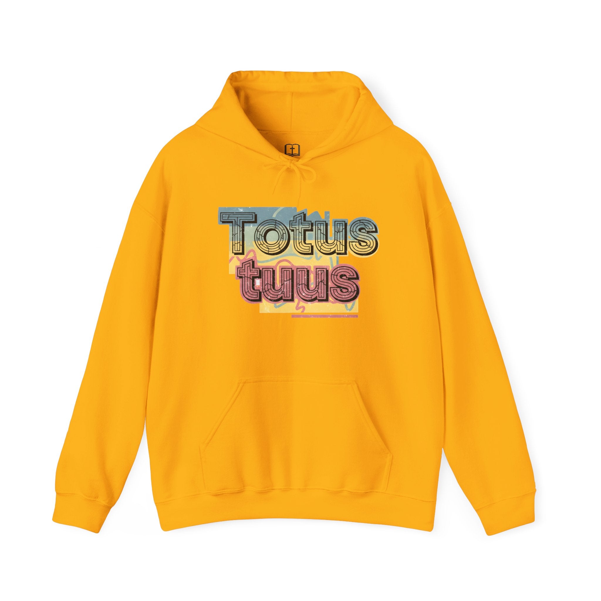 Totus Tuus Retro Hoodie | Modern Catholic Faith Apparel