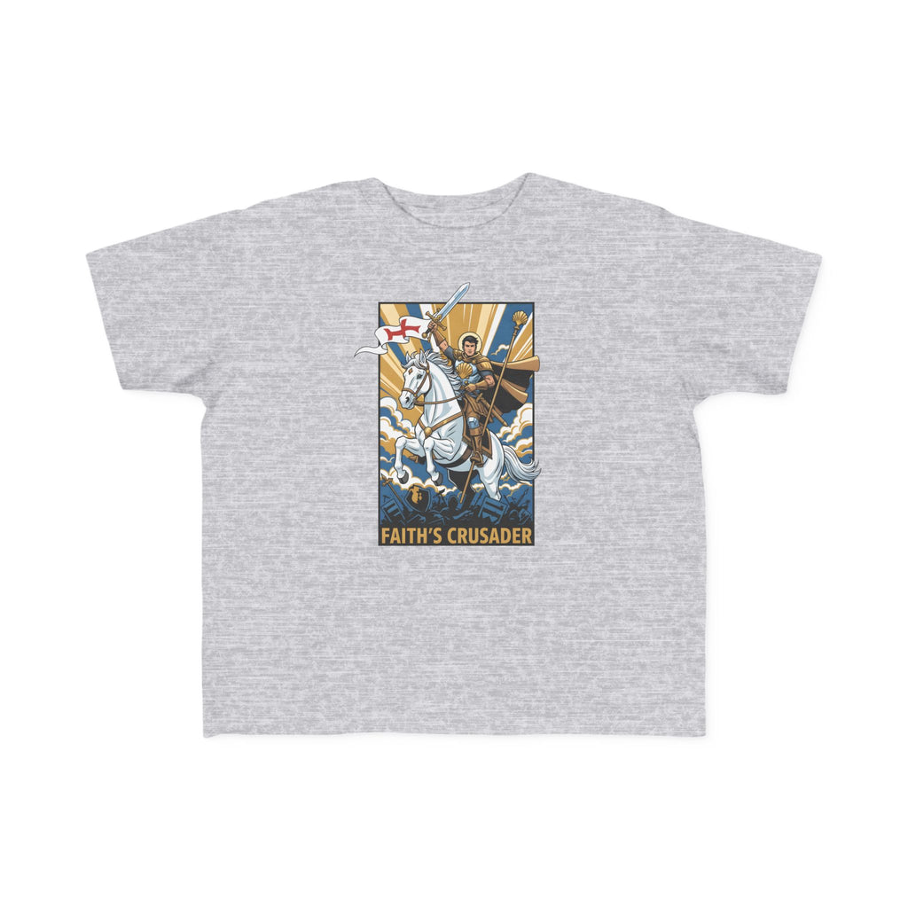 Camiseta infantil de Santiago el Mayor | Camiseta de aventura de Faith's Crusader