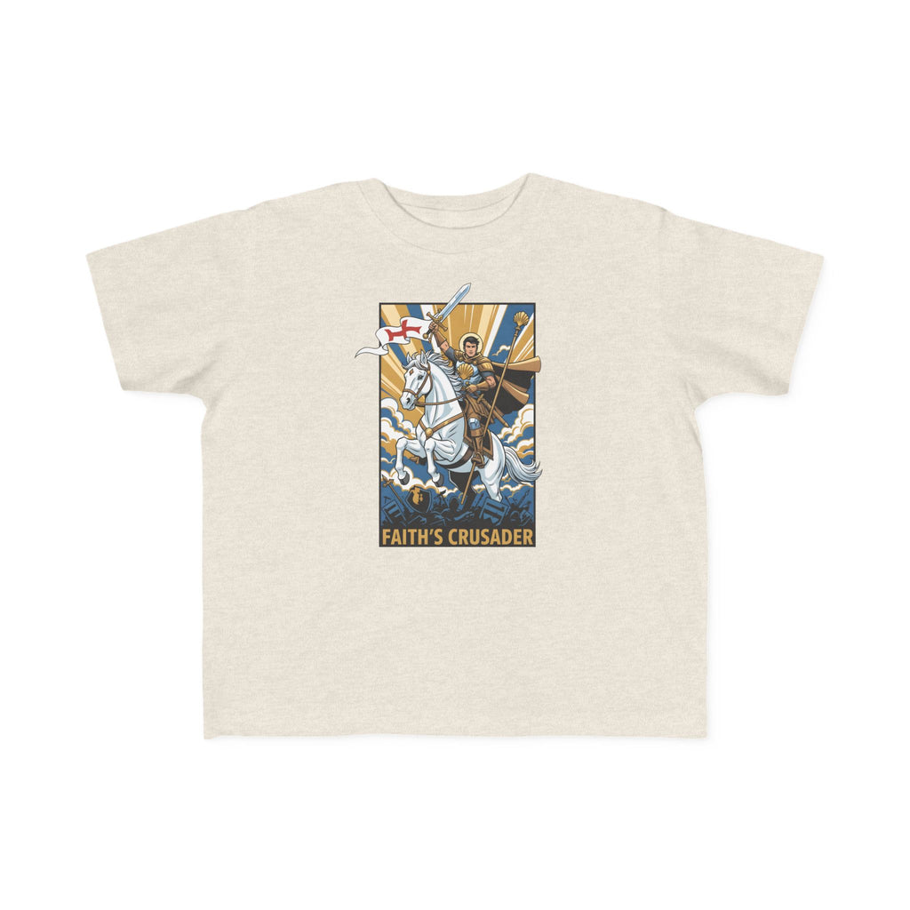 Camiseta infantil de Santiago el Mayor | Camiseta de aventura de Faith's Crusader