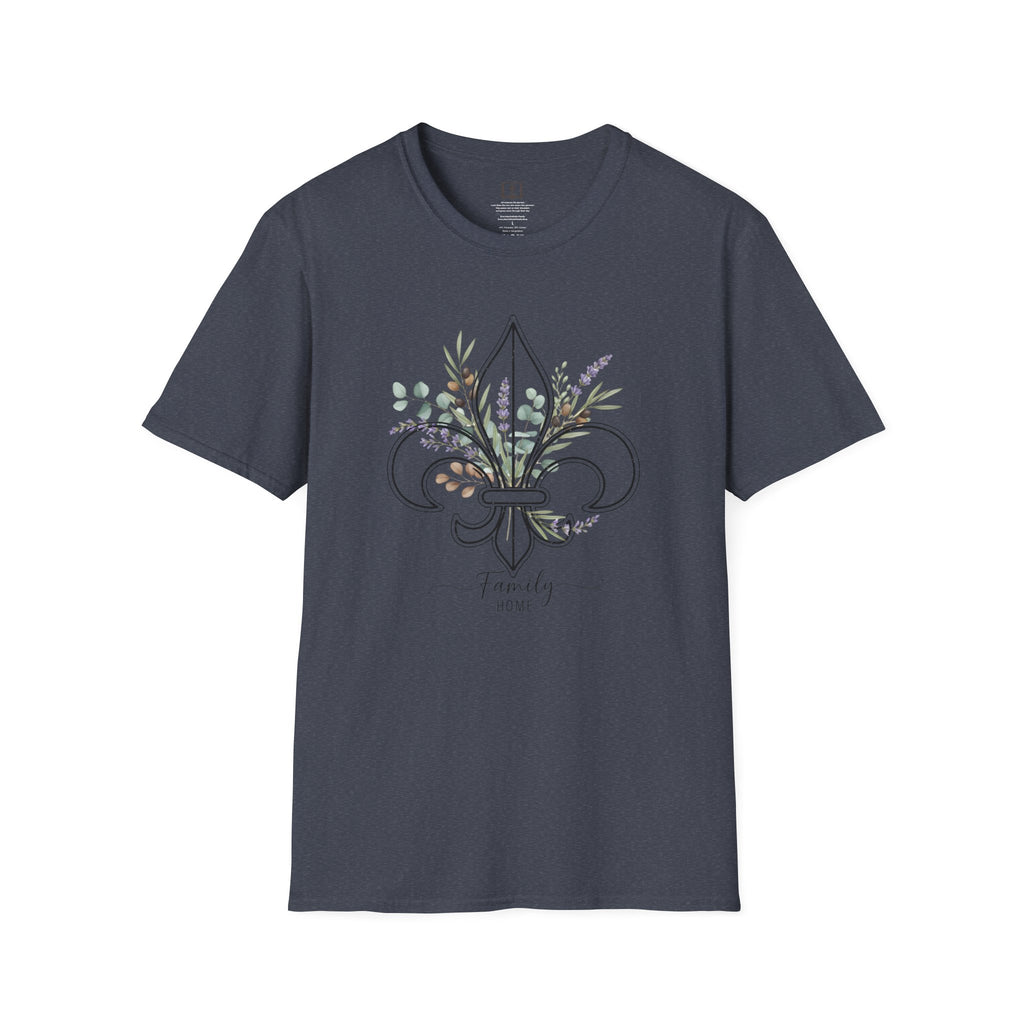 Camiseta floral de flor de lis de Faith &amp; Family Home