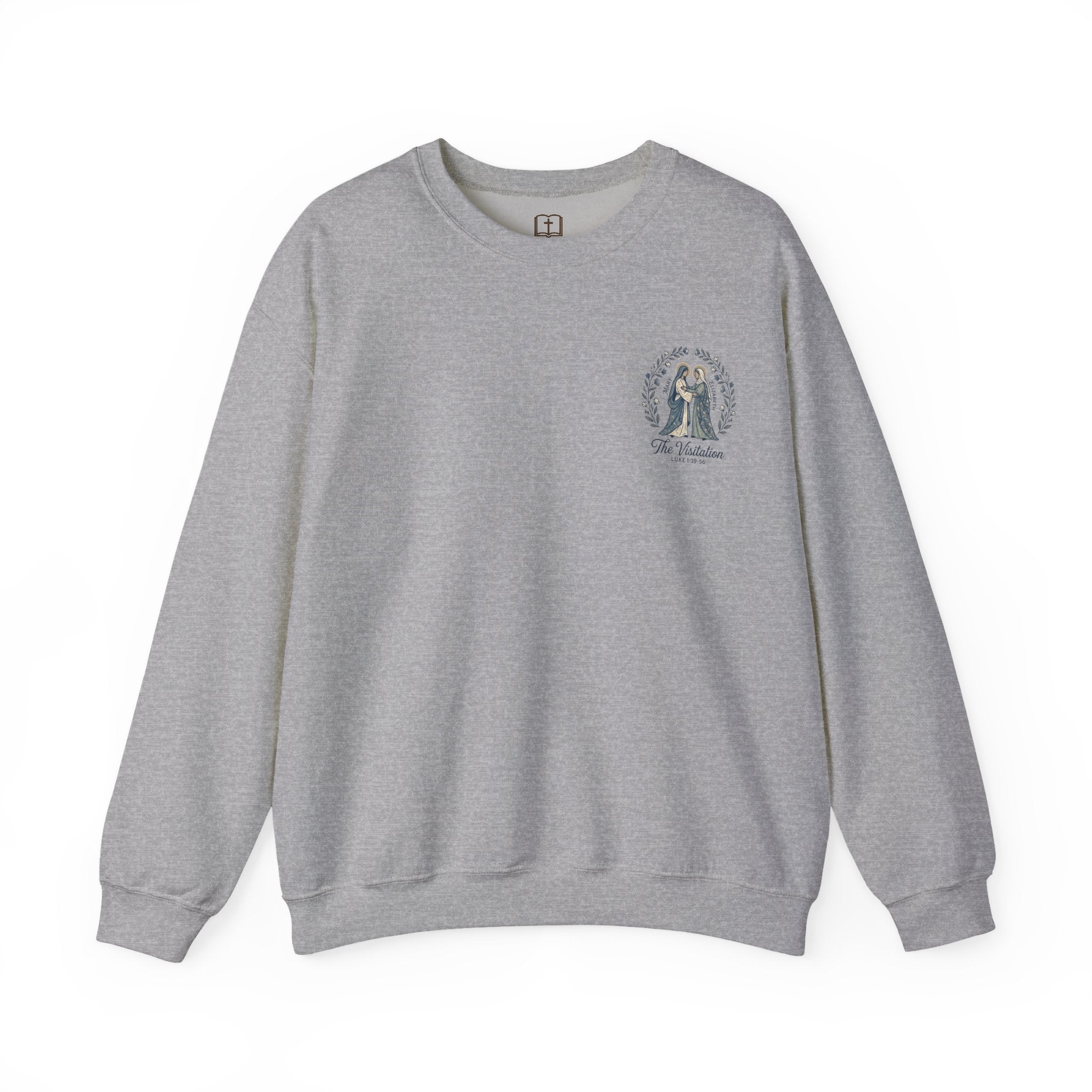 Vintage Our Lady of the Visitation Catholic Crewneck Sweatshirt