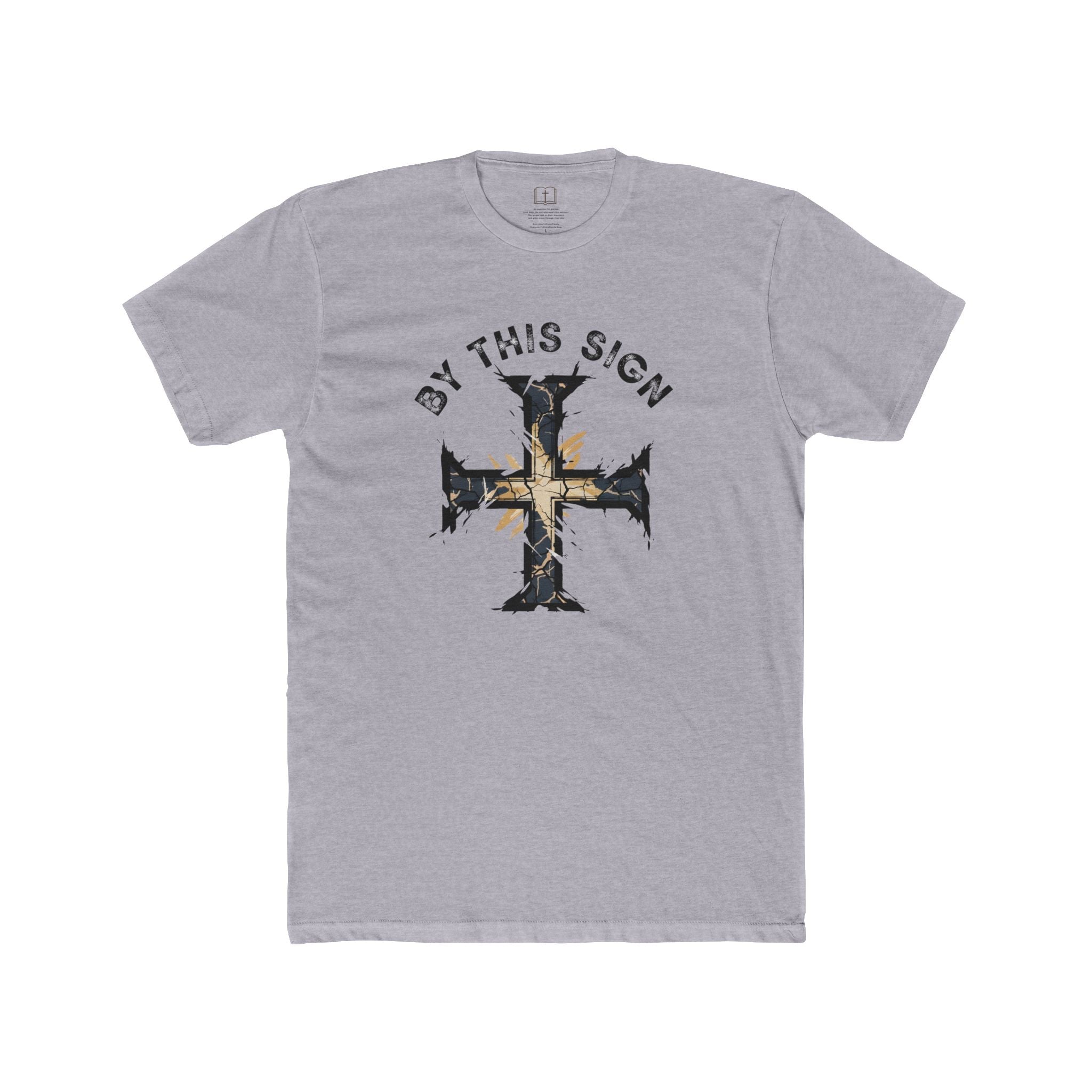 "By This Sign" Men's Crusader Cross T-Shirt