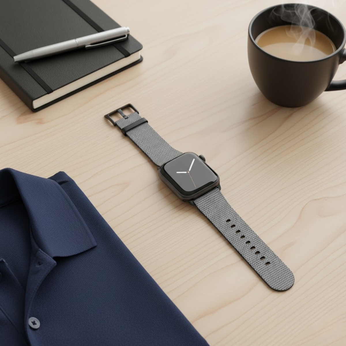 Correa para iWatch Million Cross: Edición Minimalista Faith para hombre